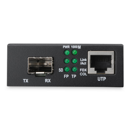 Gigabit-mediaconverter, RJ45 / SFP