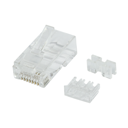 CAT6a Connector RJ45 - UTP 10 pieces for stranded and solid cable