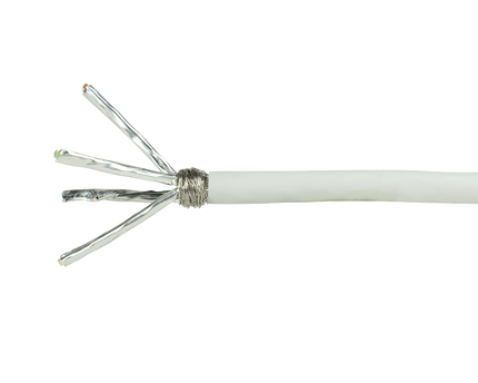 S/FTP CAT6 network cable solid 305M CCA white