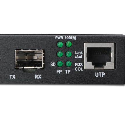 Gigabit-mediaconverter, RJ45 / SFP