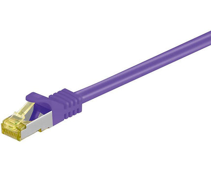 Cat7 10M Paars SSTP/PiMF halogeenvrij patchkabel