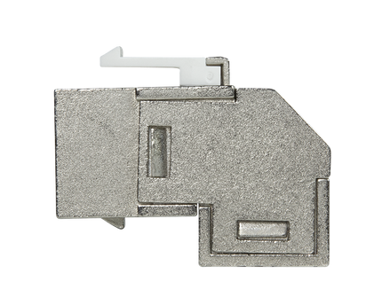 CAT6a keystone connector STP angled