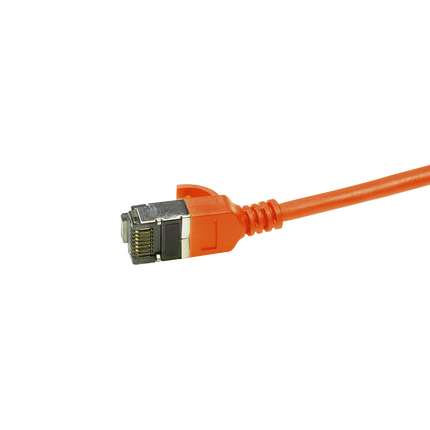 CAT6a U/FTP Ultraflex, 100% Copper, Orange, 3M