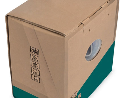 CAT5e U/UTP AWG24 PVC Solid 305M Grey 100% Copper