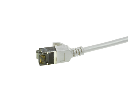 CAT6a U/FTP Ultraflex, 100% koper, grijs, 0.3M