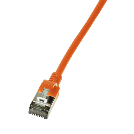 CAT6a U/FTP Ultraflex, 100% Copper, Orange, 3M