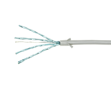 CAT6a U/FTP Ultraflex, 100% koper, grijs, 0.3M