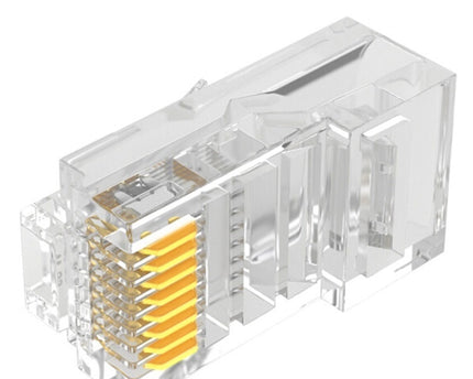 CAT5e Connector RJ45 - UTP 100 pieces for stranded cable