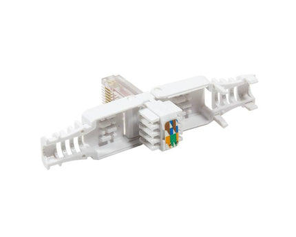 CAT6 Toolless Plug with strain relief boot RJ45 - UTP