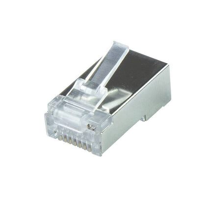 CAT6a modular plug RJ45 - STP 50 pieces