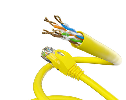 Cat6 2M U/UTP Yellow