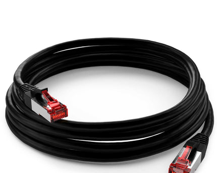 Cat6 S/FTP PIMF LSOH zwart 1 meter