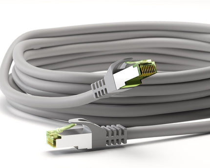 GHMT-Gecertificeerd CAT8.1 S/FTP LSZH 0.25M Grijs
