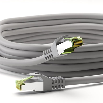 GHMT-Certified CAT 8.1 S/FTP Patch Cord 0.25M Grey