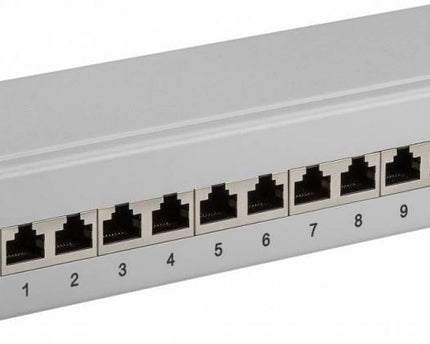 CAT6 10 inch Patch Panel 12 port