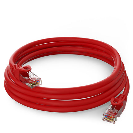 Cat5e 7.5M Rood UTP kabel