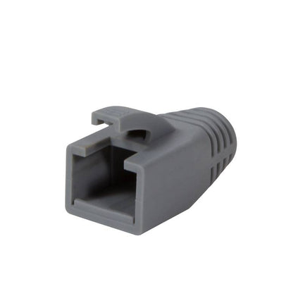 RJ45 Tule 8mm grijs 10 stuks