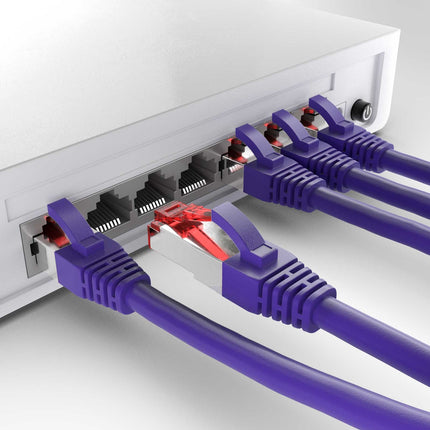 Cat6 S/FTP LSZH 3M Violet