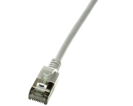 CAT6a U/FTP Ultraflex, 100% koper, grijs, 2M
