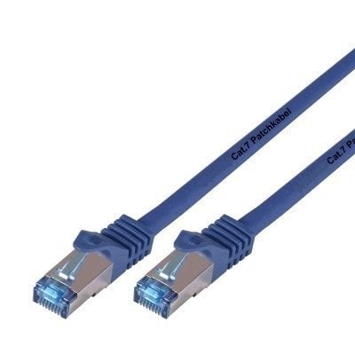 Cat7 0.5M Blauw SSTP/PiMF halogeenvrij patchkabel