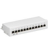 CAT5e patchpanel 12 poorts FTP