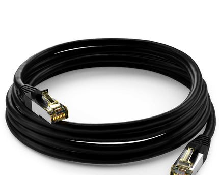Cat6a S/FTP PIMF LSOH zwart 5 meter