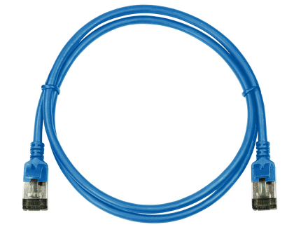 CAT6a U/FTP Ultraflex, 100% koper, blauw, 2M