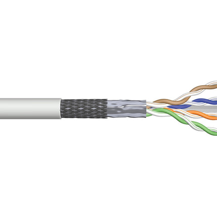 CAT6 SF/UTP kabel soepel 100M LSZH 100% Koper