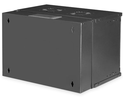 7U wandmontagekast, SOHO PRO 370 x 540 x 400 mm, zwart