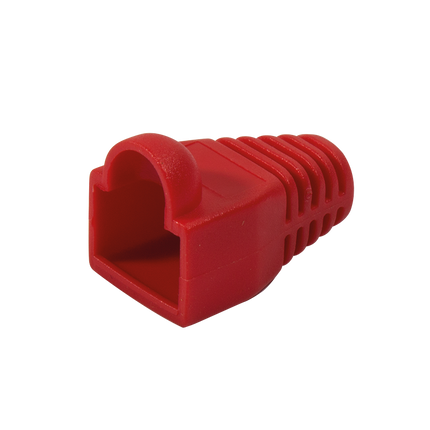 RJ45 Tule Rood 100 stuks