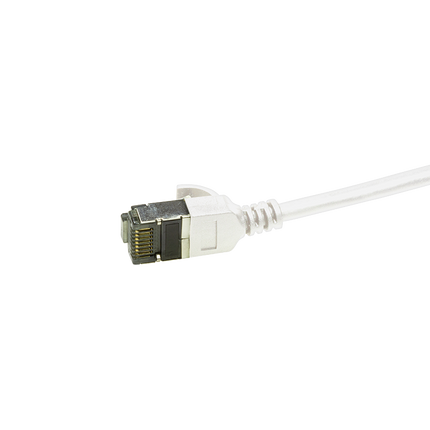 CAT.6A patch cable Ultraflex SlimLine white 2m