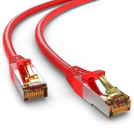 Cat6a S/FTP LSZH 30M Red