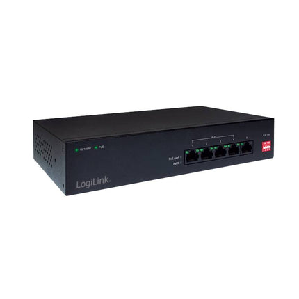 5 Poorts Power over Ethernet (POE) Switch 10/100Mbps