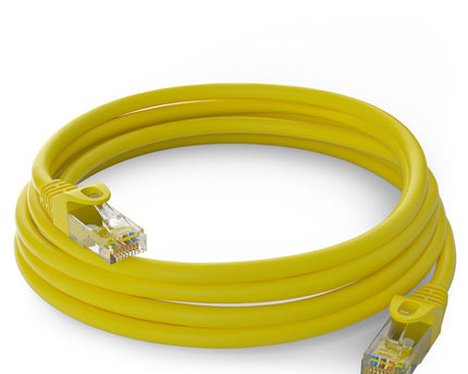 Cat5e 25M Geel UTP kabel