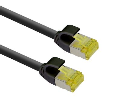Ultra slim Patchkabel S/FTP Cat 6A zwart   5 M