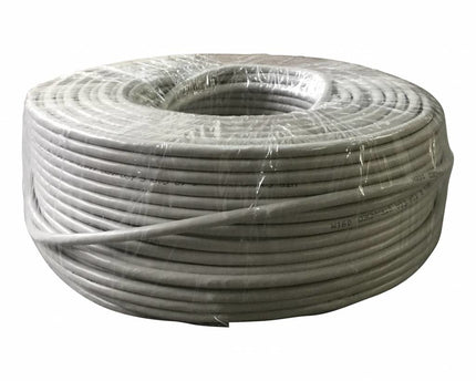 U/UTP CAT6a solid 100M  grey PVC 100% copper