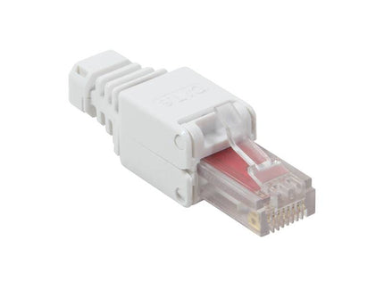 CAT6 Toolless Plug with strain relief boot RJ45 - UTP