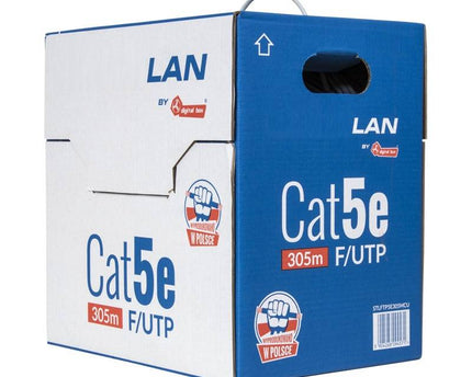 Cat5e F/UTP solid  305m 100% Copper CPR Eca