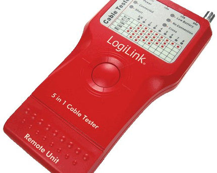 5 in 1 Kabeltester RJ11, RJ12, RJ45