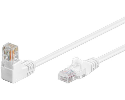 Cat5e U/UTP Cable 1 x Hooked 10M White
