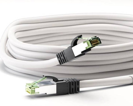 CAT8.1 S/FTP PIMF LSZH 1M Wit