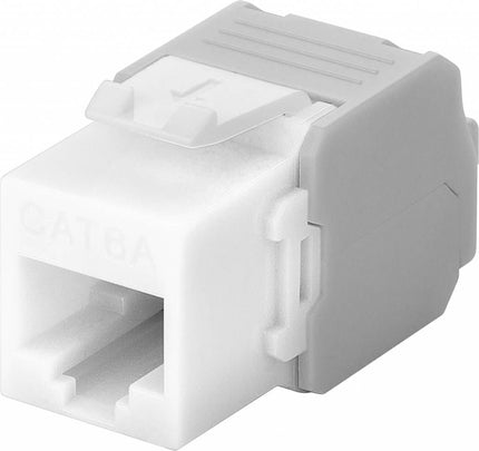 CAT6a Keystone RJ45 unshielded wit