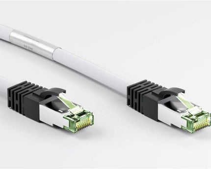 CAT8.1 S/FTP PIMF LSZH 1M Wit