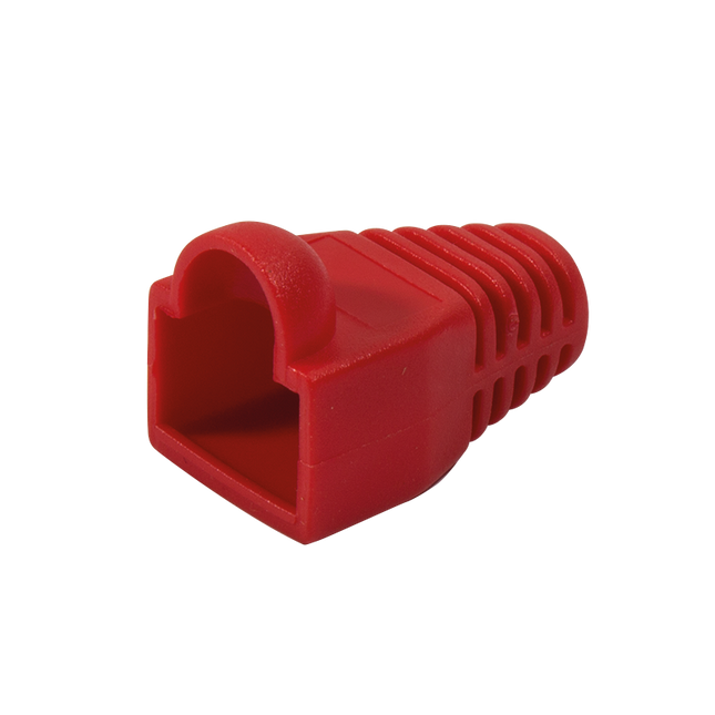 RJ45 Tule Rood 10 stuks