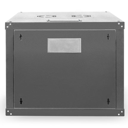 9U wall mounting cabinet, Unique 509x600x600 mm, color black (RAL 9005)