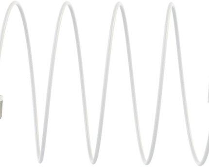 Ultraflexibele 0,50M CAT 6A-patchkabel, slank, U/FTP, wit
