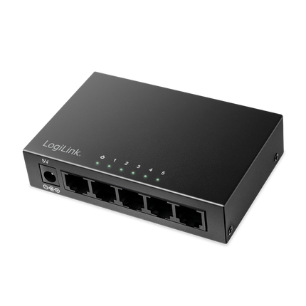 5 Port Gigabit Switch 10/100/1000 Mbps