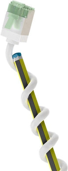 Ultra-flexible 3M CAT 8.1 patch cable, slim, U/FTP, white