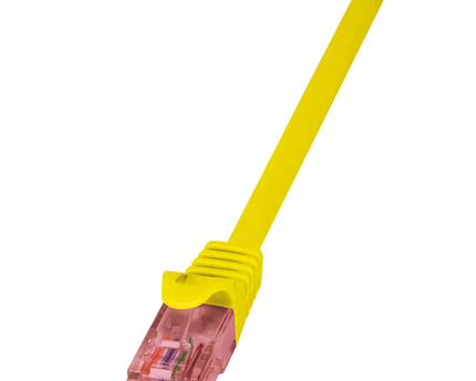UTP CAT6 3M geel 100% koper - Networkdiscount.com
