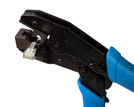Krimptang Cat6A / Cat7 8P8C (RJ45) shielded connector